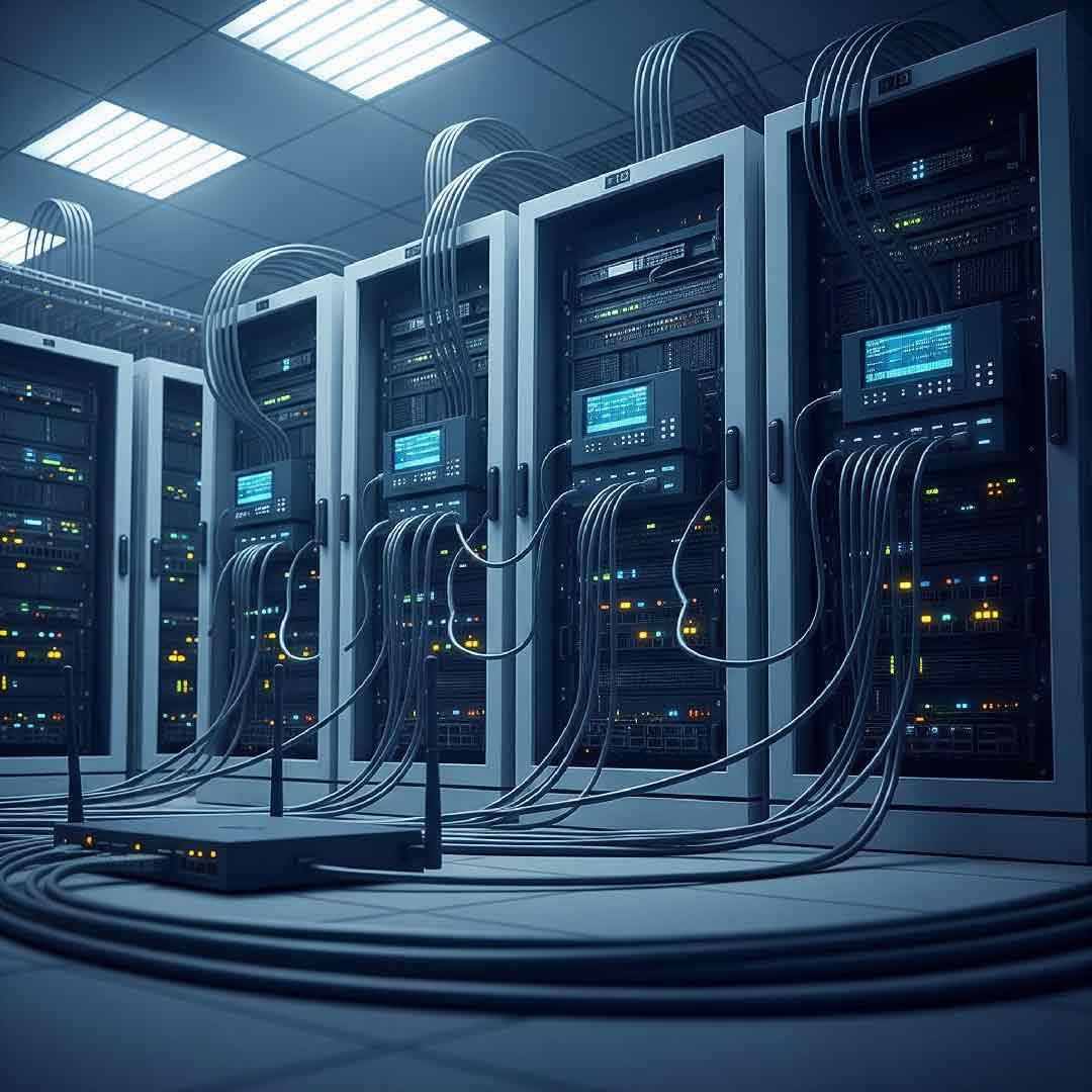 IT Infrastructure Solutions background for IGCAS Web Solutions